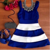 Vestido Listrado