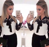 Blusa Gravata